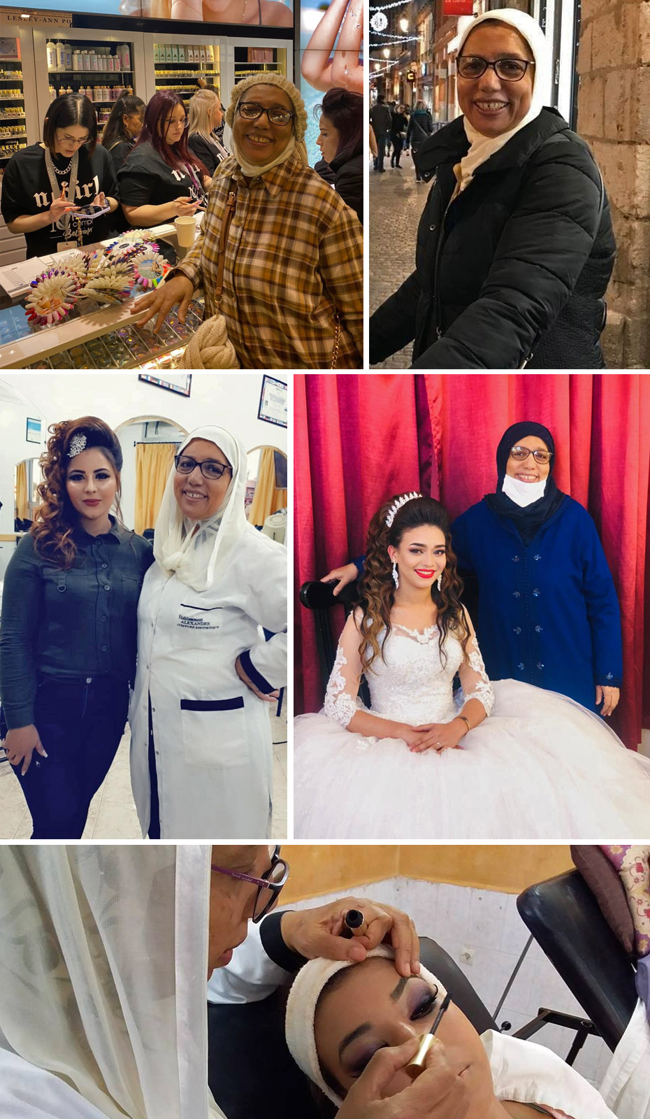 Hajja Touria NAGM : école de coiffure et d'Esthétique à Marrakech